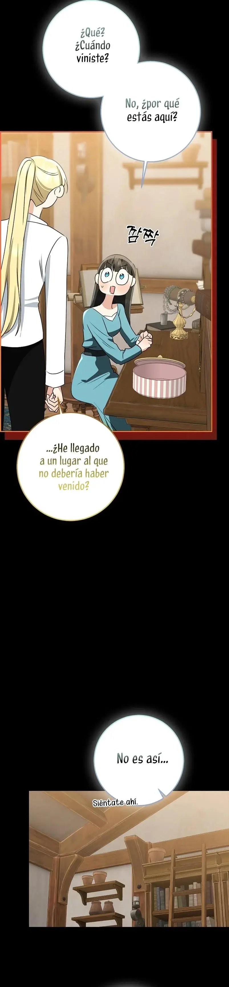 Nuestro Tirano Se Convirtió En Bebé capítulo 86, página 42