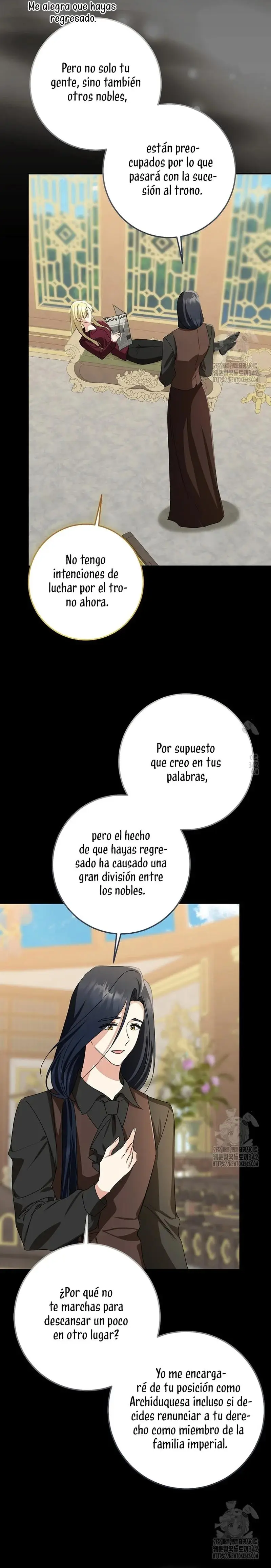 Nuestro Tirano Se Convirtió En Bebé capítulo 87, página 12