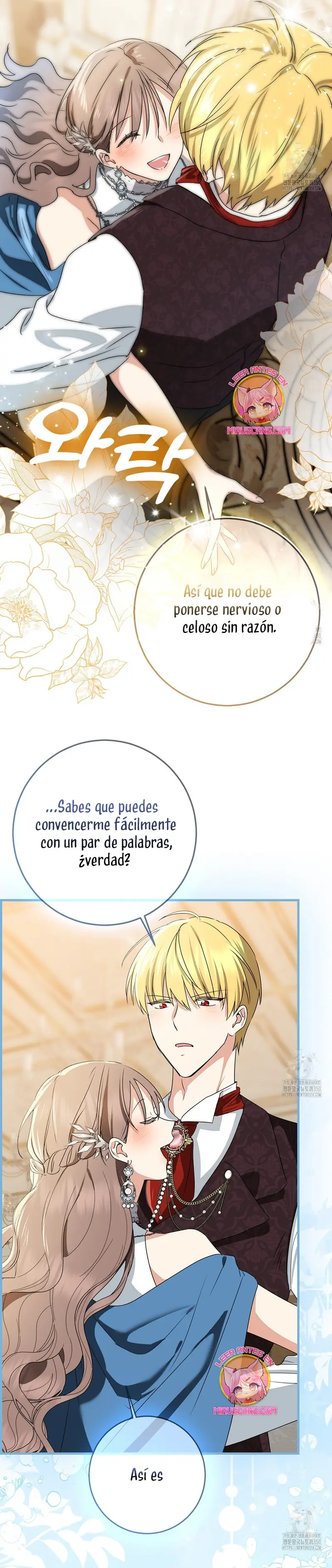 Nuestro Tirano Se Convirtió En Bebé capítulo 92, página 33