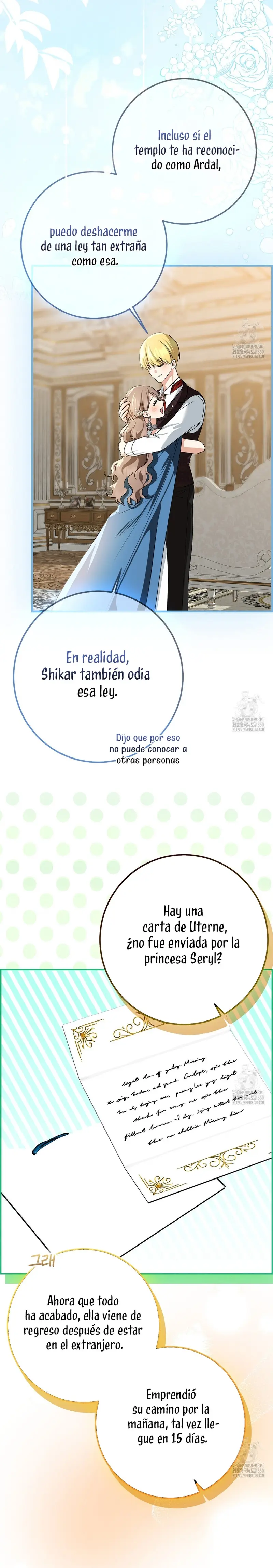 Nuestro Tirano Se Convirtió En Bebé capítulo 92, página 34
