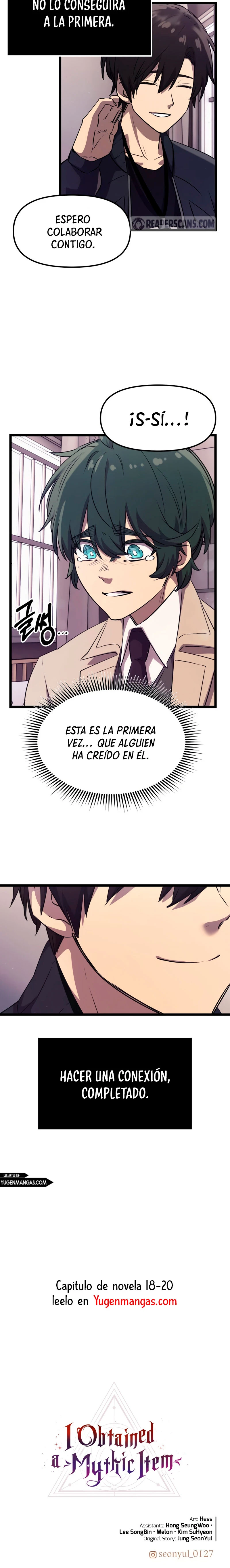 Obtuve un Item Mítico capítulo 16, página 22