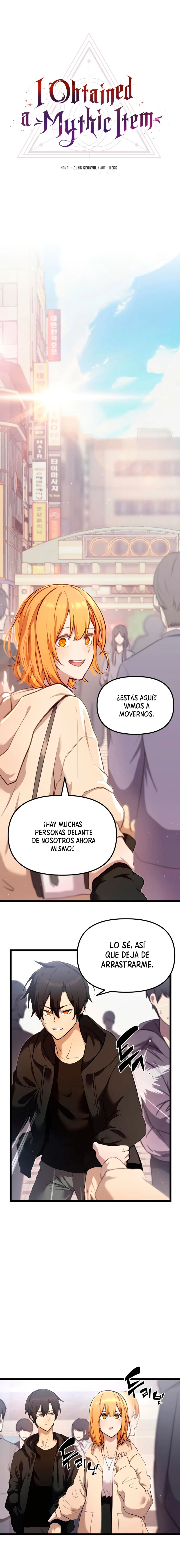 Obtuve un Item Mítico capítulo 5, página 3
