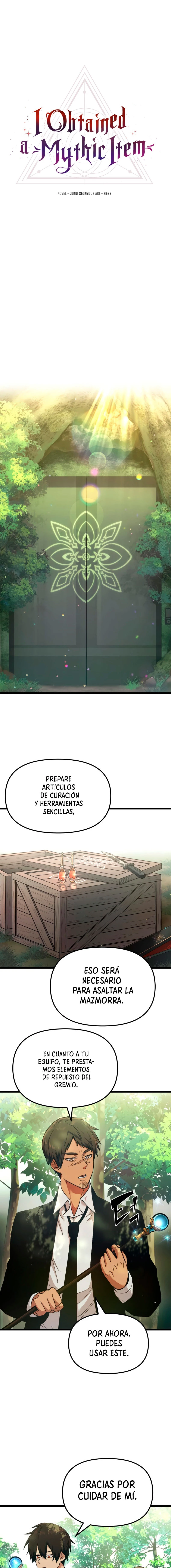 Obtuve un Item Mítico capítulo 7, página 3