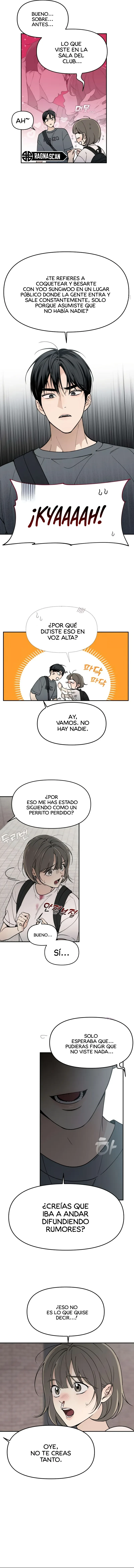 Pareja de campus extraoficial capítulo 2, página 14
