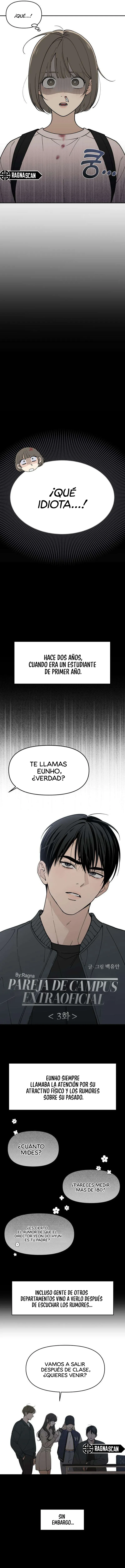 Pareja de campus extraoficial capítulo 3, página 5