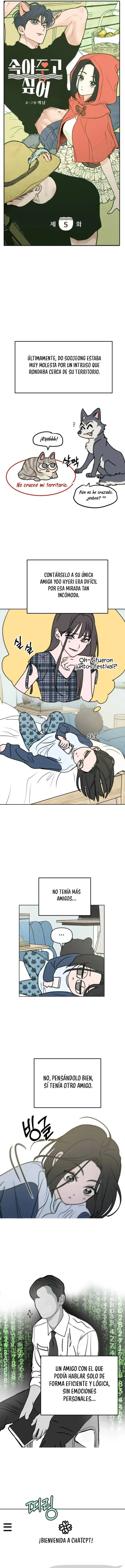 Quiero dejarme engañar capítulo 5, página 4