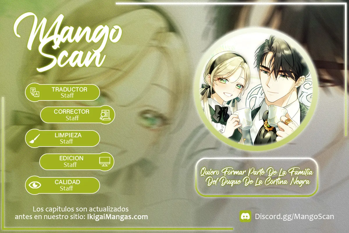 Quiero Formar Parte De La Familia Del Duque De La Cortina Negra capítulo 28, página 1