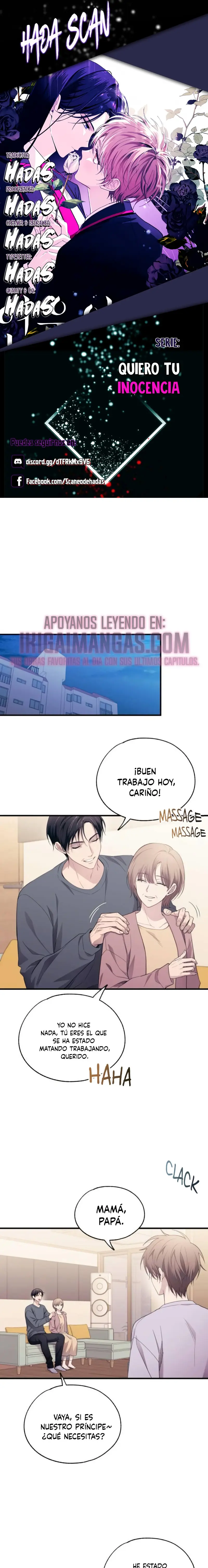 Quiero tu Inocencia capítulo 215, página 1