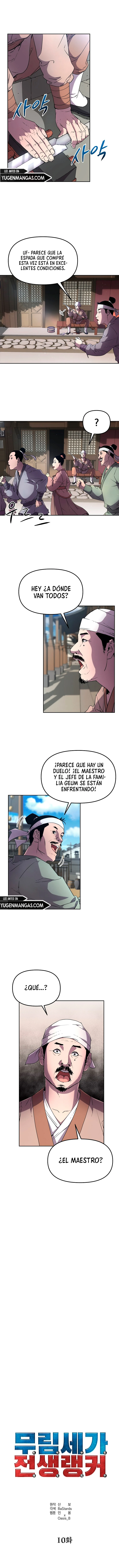 Reencarnación Del Antiguo Ranker Del Clan Murim capítulo 10, página 3