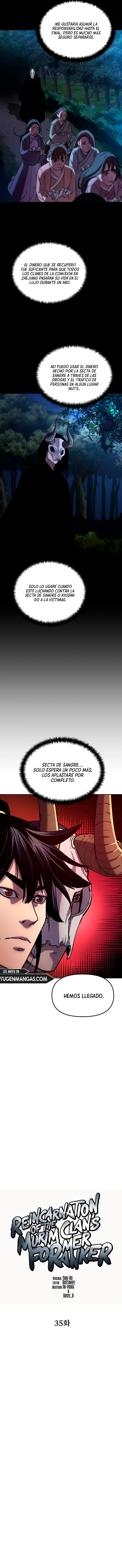 Reencarnación Del Antiguo Ranker Del Clan Murim capítulo 35, página 9