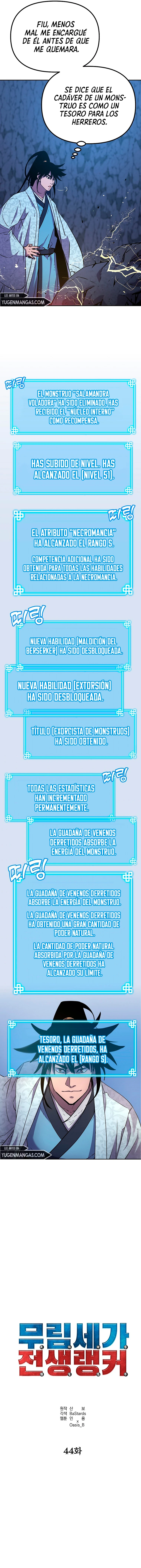 Reencarnación Del Antiguo Ranker Del Clan Murim capítulo 44, página 8
