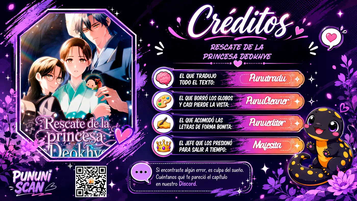 Rescate de la princesa Deokhye capítulo 1, página 1