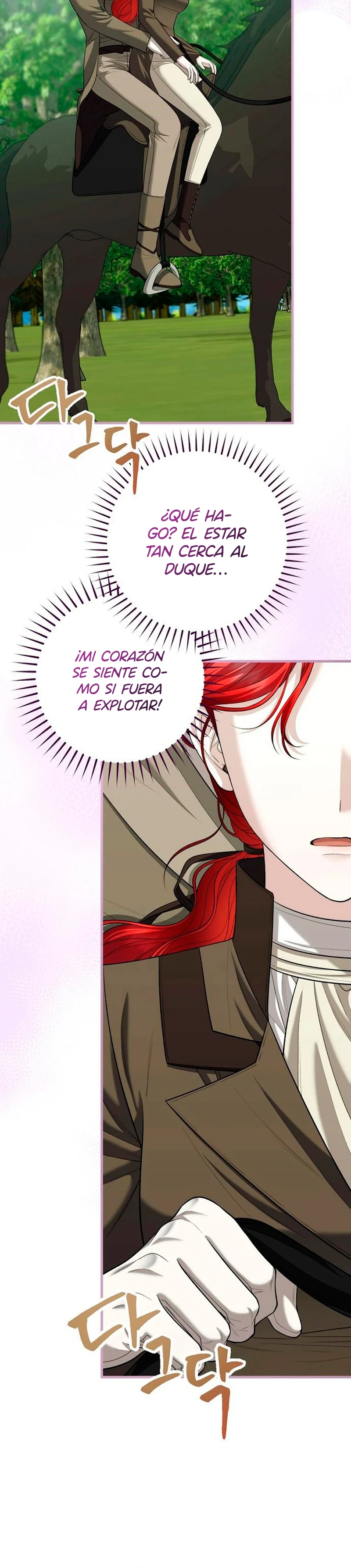 Sé que no debería estar haciendo esto con el Duque, pero.... capítulo 28, página 6