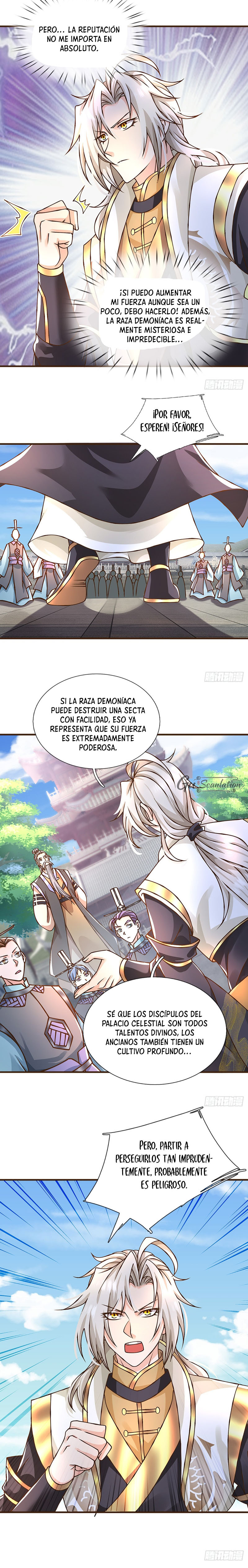 Selección Divina: Nunca Sigo las Reglas para Fortalecerme capítulo 54, página 4