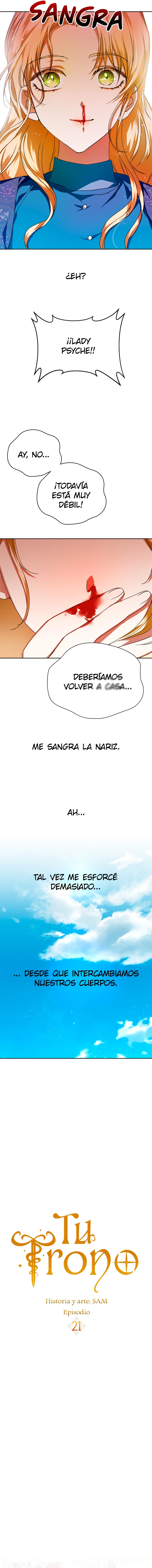 Ser Tú, Aunqu3 Sea P0r Un Día capítulo 21, página 5