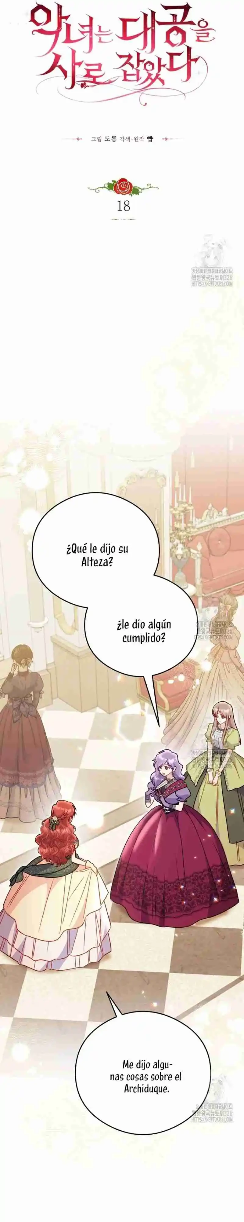 Siendo Una Villana Capturé El Corazón Del Gran Duque capítulo 18, página 2