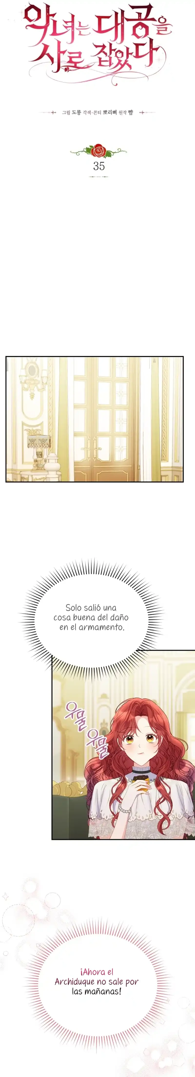 Siendo Una Villana Capturé El Corazón Del Gran Duque capítulo 35, página 12
