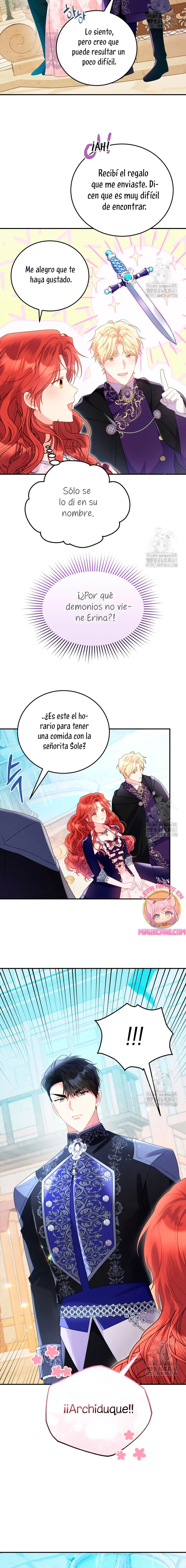 Siendo Una Villana Capturé El Corazón Del Gran Duque capítulo 41, página 5