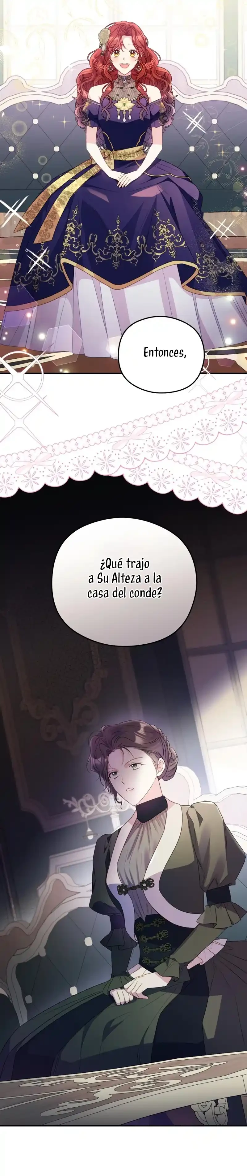Siendo Una Villana Capturé El Corazón Del Gran Duque capítulo 49, página 2