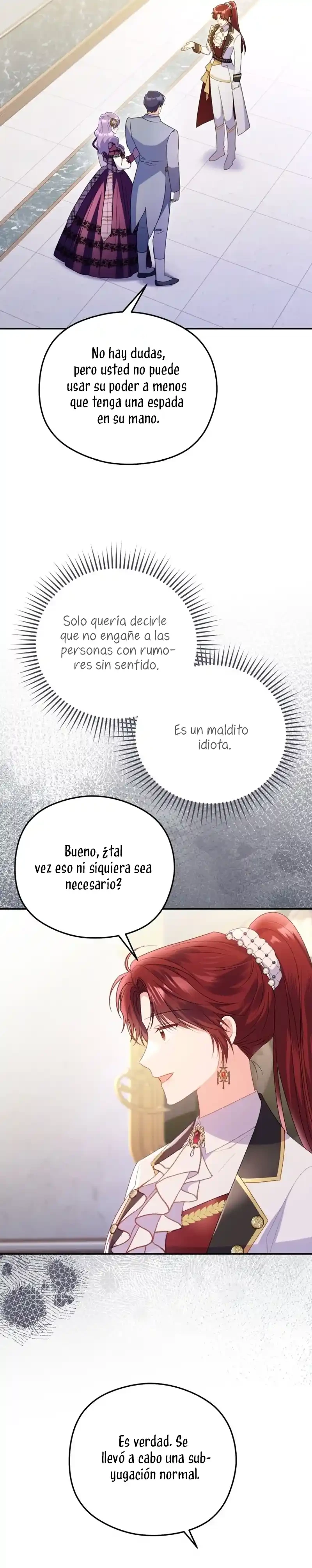 Siendo Una Villana Capturé El Corazón Del Gran Duque capítulo 53, página 24
