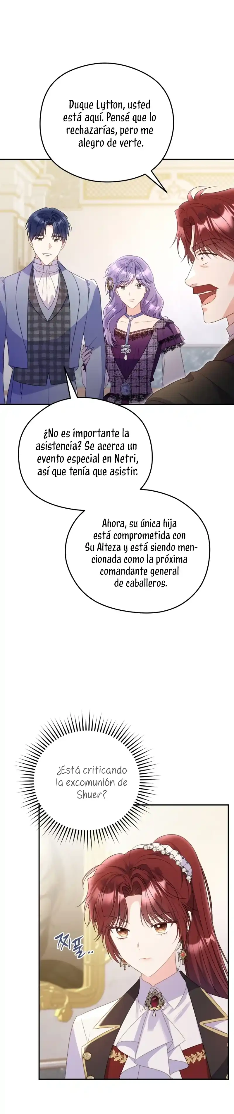 Siendo Una Villana Capturé El Corazón Del Gran Duque capítulo 54, página 3