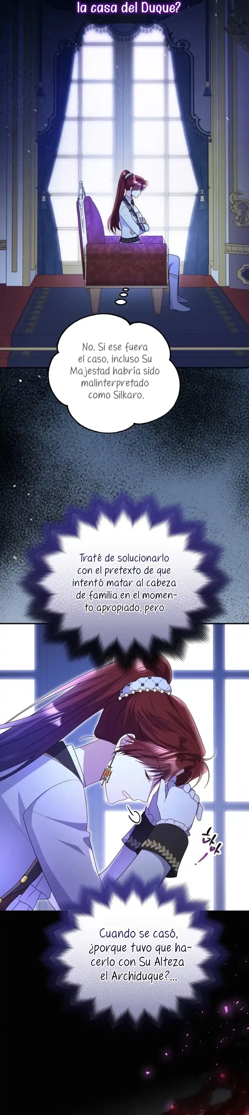 Siendo Una Villana Capturé El Corazón Del Gran Duque capítulo 56, página 9