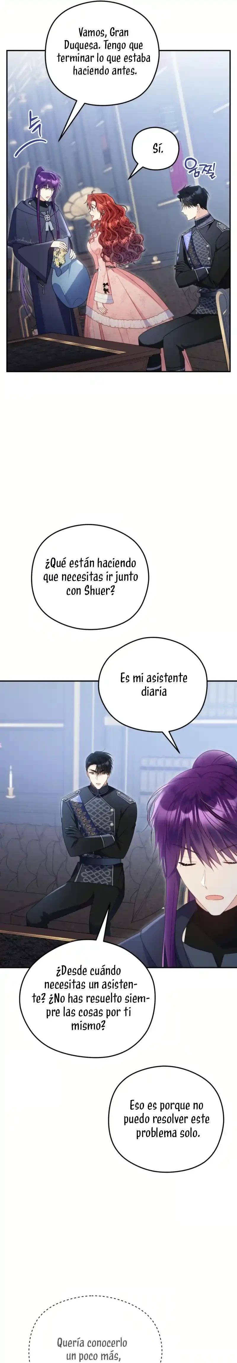 Siendo Una Villana Capturé El Corazón Del Gran Duque capítulo 64, página 3