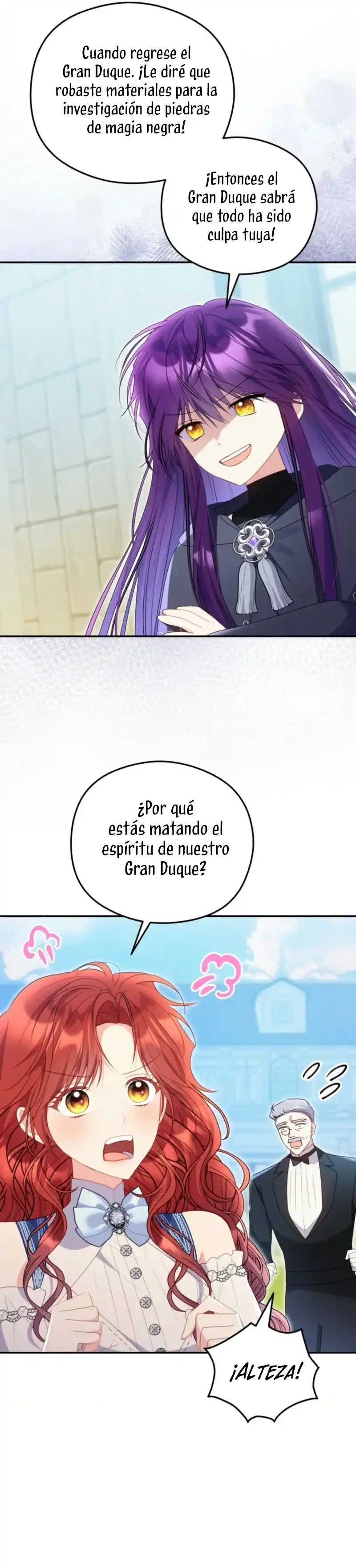 Siendo Una Villana Capturé El Corazón Del Gran Duque capítulo 68, página 12