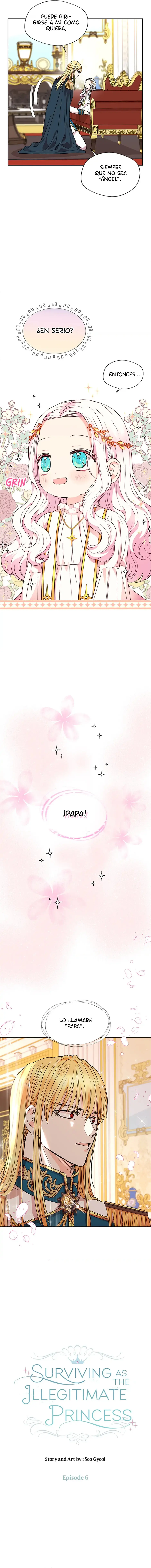 Sobreviviendo como una princesa ilegitima capítulo 6, página 4