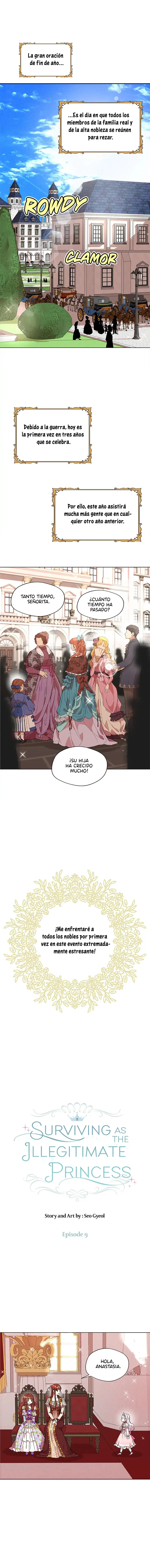 Sobreviviendo como una princesa ilegitima capítulo 9, página 1