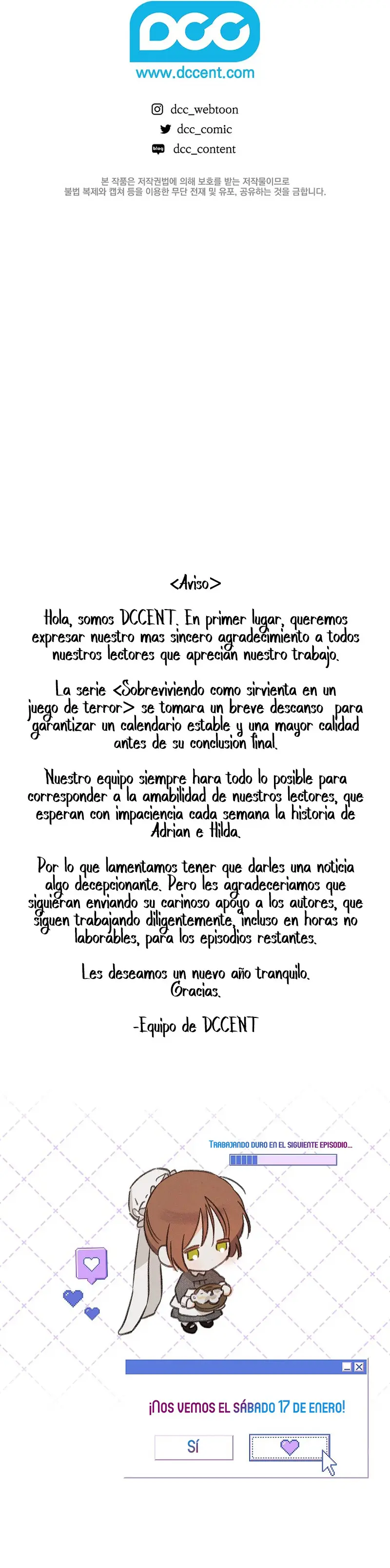 Sobreviviendo Como Una Sirvienta En Un Juego De Terror capítulo 94, página 8
