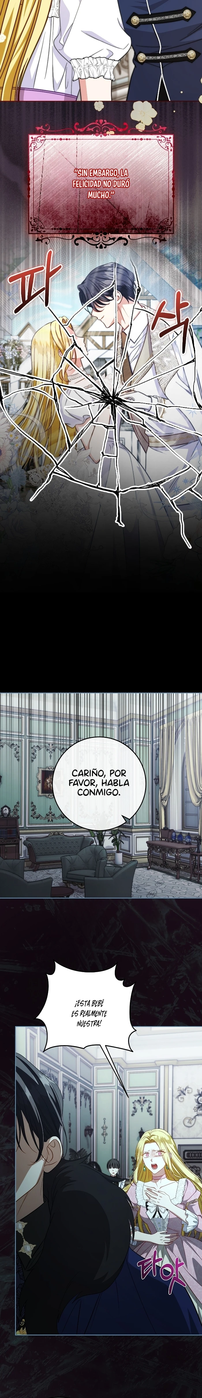 Soy la hija biológica del protagonista masculino, ¡pero quiero vivir con el segundo protagonista masculino! capítulo 1, página 4