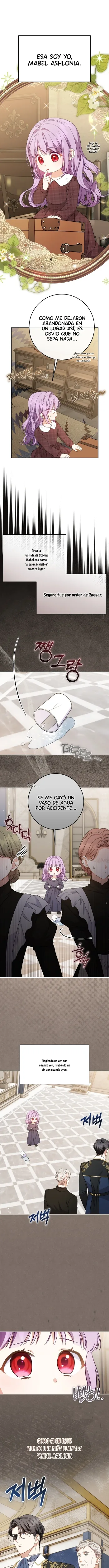 Soy la hija biológica del protagonista masculino, ¡pero quiero vivir con el segundo protagonista masculino! capítulo 1, página 7