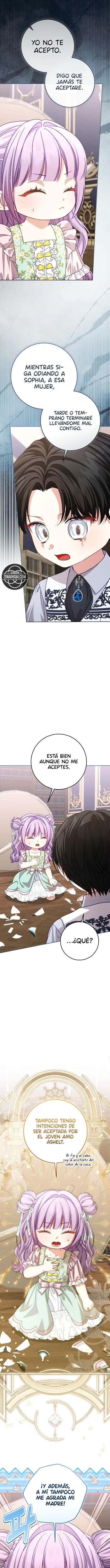 Soy la hija biológica del protagonista masculino, ¡pero quiero vivir con el segundo protagonista masculino! capítulo 14, página 5