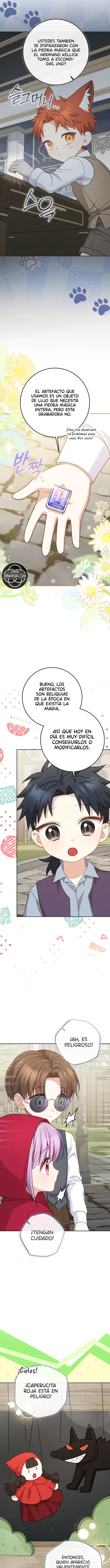Soy la hija biológica del protagonista masculino, ¡pero quiero vivir con el segundo protagonista masculino! capítulo 17, página 3