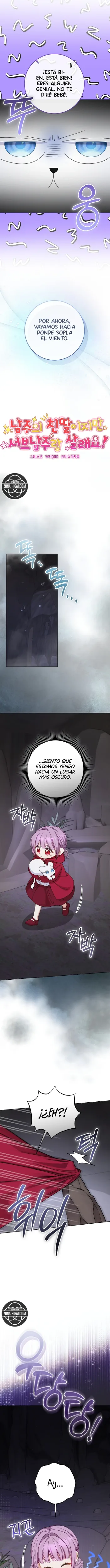 Soy la hija biológica del protagonista masculino, ¡pero quiero vivir con el segundo protagonista masculino! capítulo 18, página 7