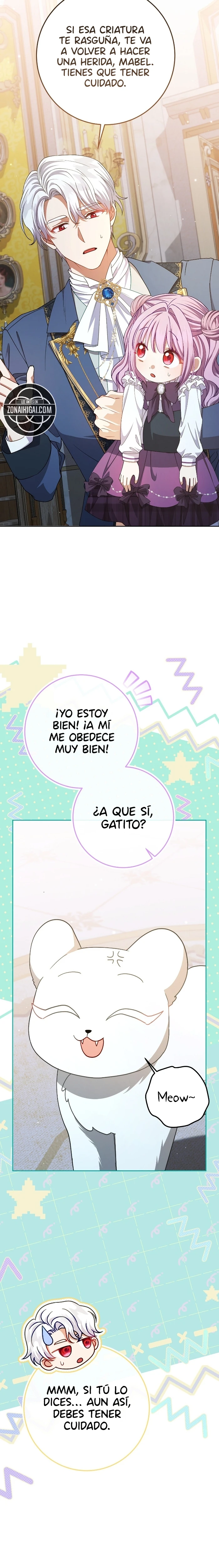 Soy la hija biológica del protagonista masculino, ¡pero quiero vivir con el segundo protagonista masculino! capítulo 19, página 14