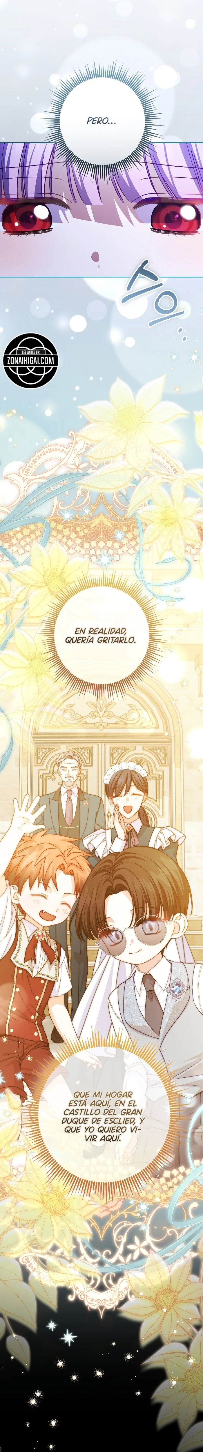 Soy la hija biológica del protagonista masculino, ¡pero quiero vivir con el segundo protagonista masculino! capítulo 21, página 13
