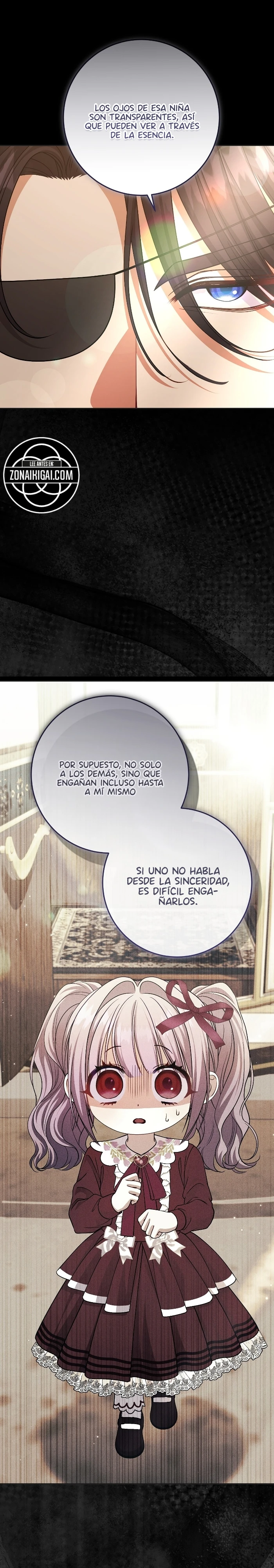 Soy la hija biológica del protagonista masculino, ¡pero quiero vivir con el segundo protagonista masculino! capítulo 22, página 4