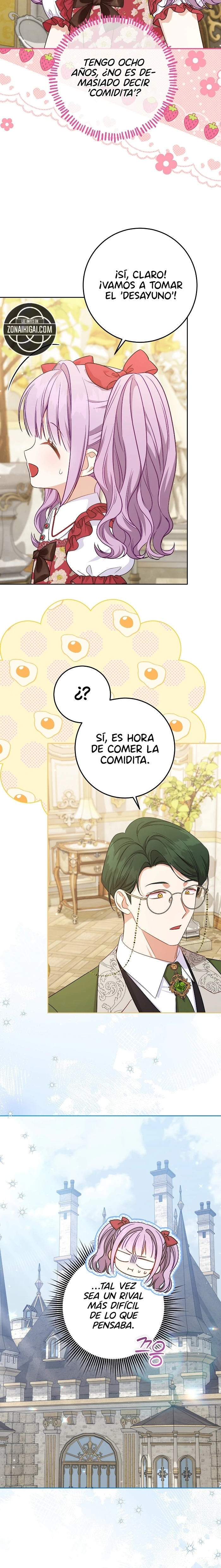 Soy la hija biológica del protagonista masculino, ¡pero quiero vivir con el segundo protagonista masculino! capítulo 3, página 12