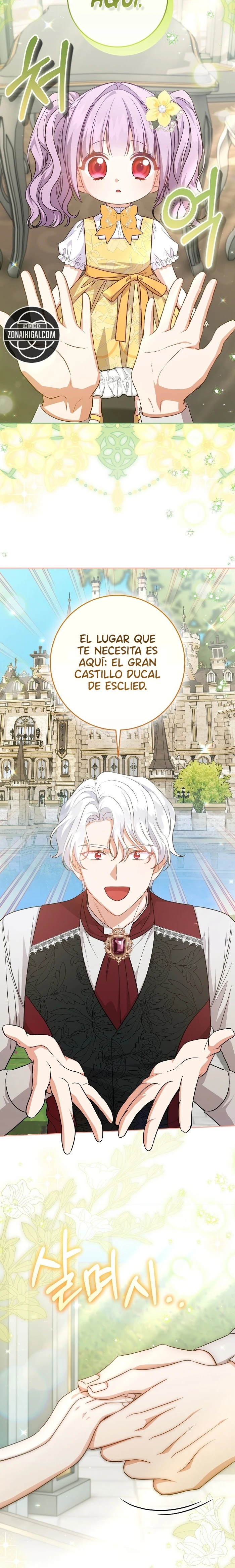 Soy la hija biológica del protagonista masculino, ¡pero quiero vivir con el segundo protagonista masculino! capítulo 5, página 10