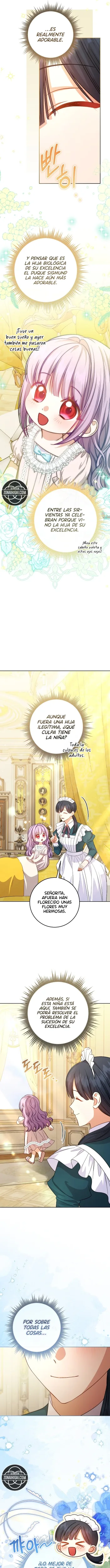 Soy la hija biológica del protagonista masculino, ¡pero quiero vivir con el segundo protagonista masculino! capítulo 6, página 13