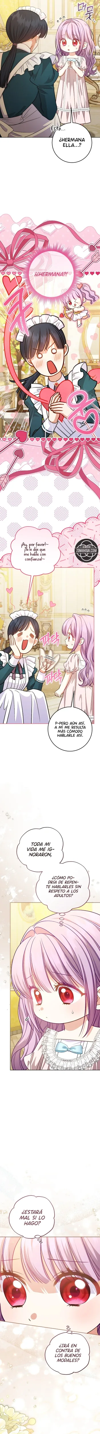 Soy la hija biológica del protagonista masculino, ¡pero quiero vivir con el segundo protagonista masculino! capítulo 6, página 17