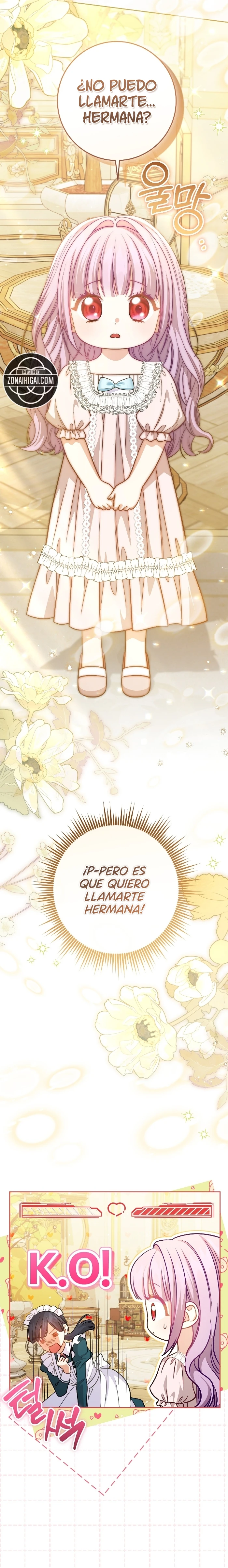 Soy la hija biológica del protagonista masculino, ¡pero quiero vivir con el segundo protagonista masculino! capítulo 6, página 18