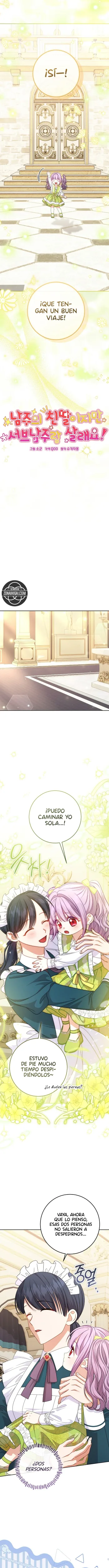 Soy la hija biológica del protagonista masculino, ¡pero quiero vivir con el segundo protagonista masculino! capítulo 9, página 5