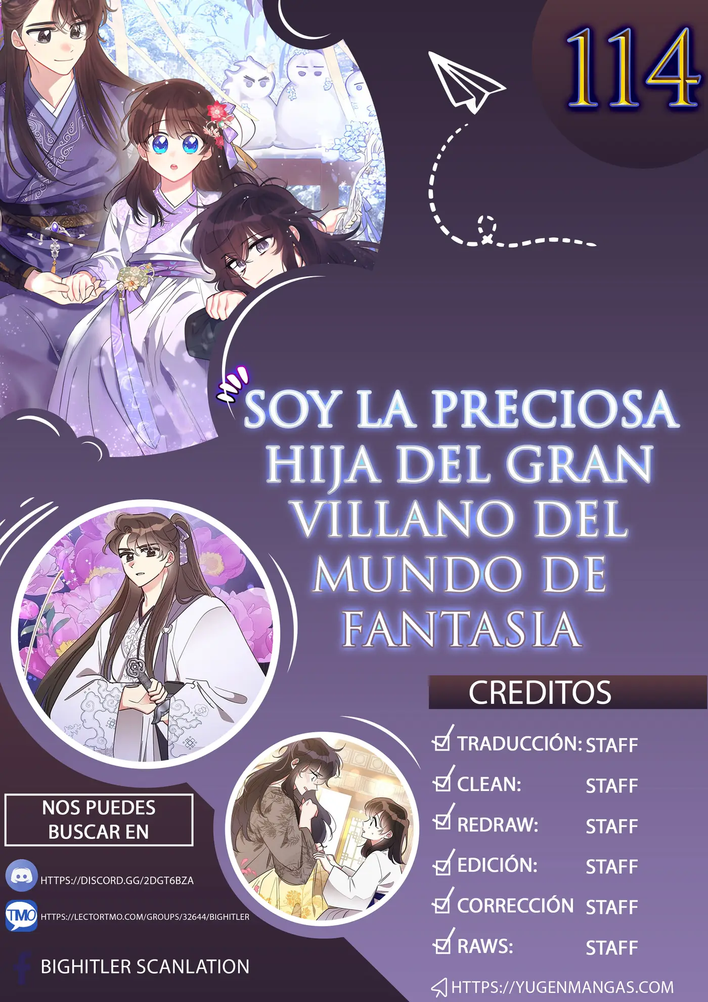 Soy La Preciosa Hija Del Gran Villano Del Mundo De Fantasía capítulo 114, página 1