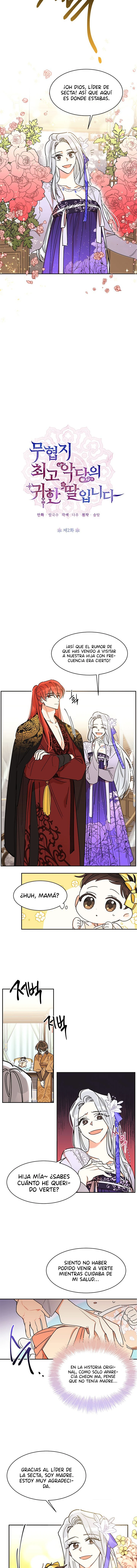 Soy La Preciosa Hija Del Gran Villano Del Mundo De Fantasía capítulo 2, página 4