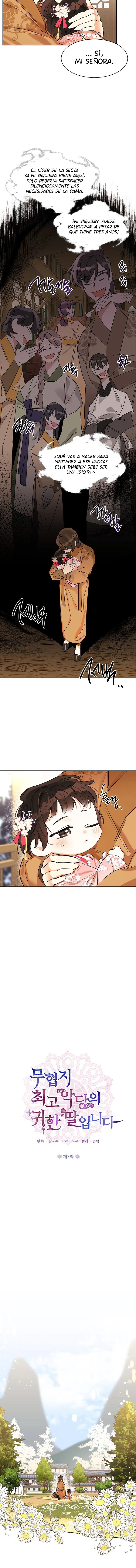 Soy La Preciosa Hija Del Gran Villano Del Mundo De Fantasía capítulo 3, página 3