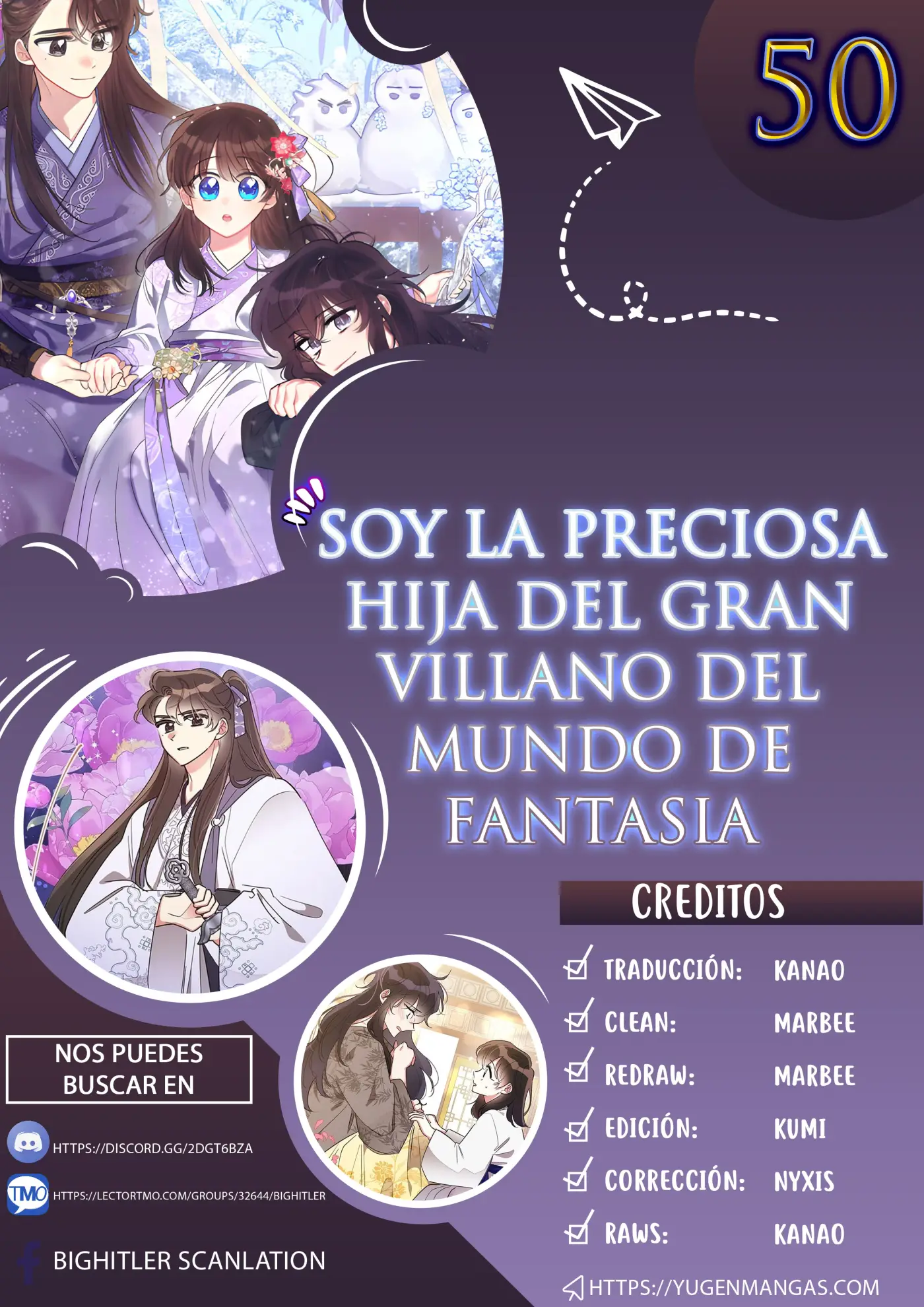 Soy La Preciosa Hija Del Gran Villano Del Mundo De Fantasía capítulo 50, página 1