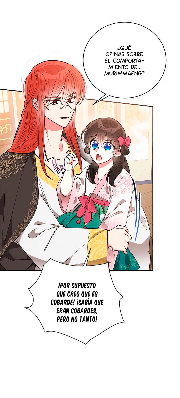 Soy La Preciosa Hija Del Gran Villano Del Mundo De Fantasía capítulo 59, página 58